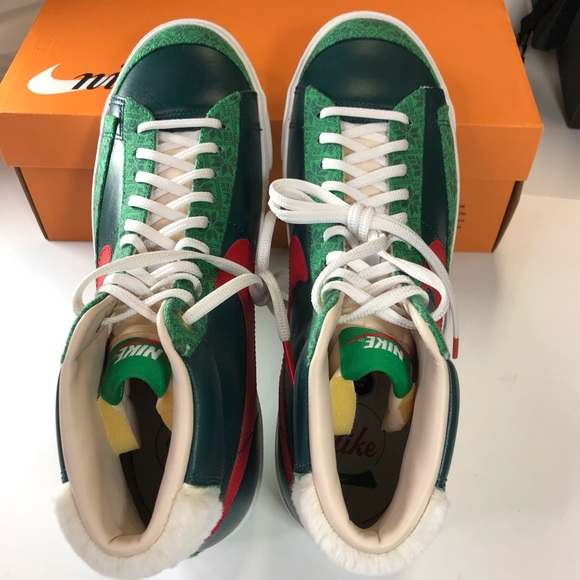 Nike Blazer Mid ‘77 Mens Size 10 Sneakers X-Mas - Picture 5 of 7